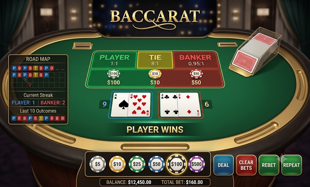 Classic Baccarat at JILLI333-ACE