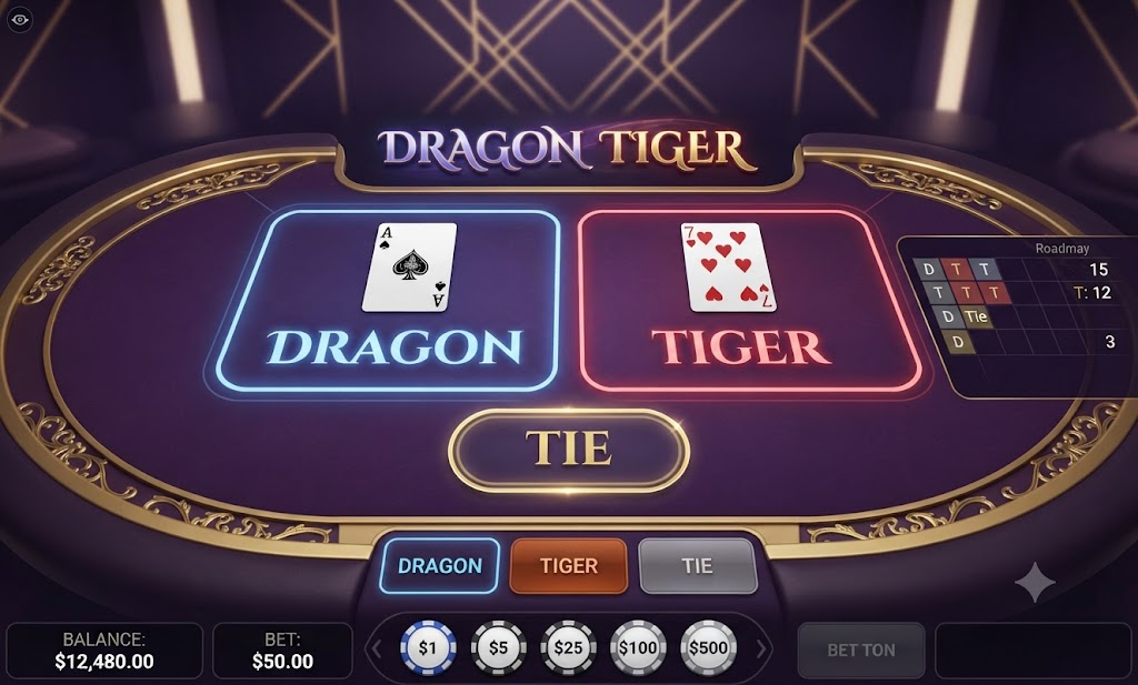 Dragon Tiger at JILLI333-ACE