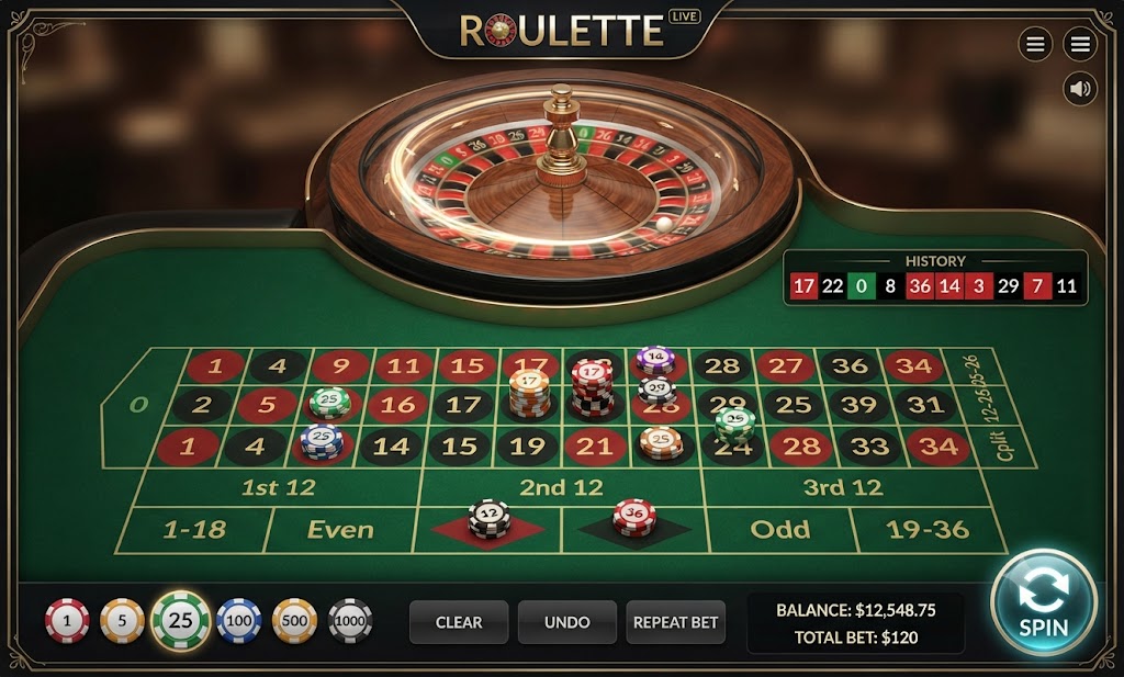 European Roulette at JILLI333-ACE